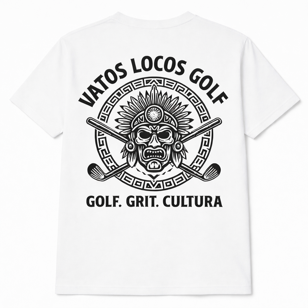 Vatos Locos Golf – Loco T-Shirt El Azteca
