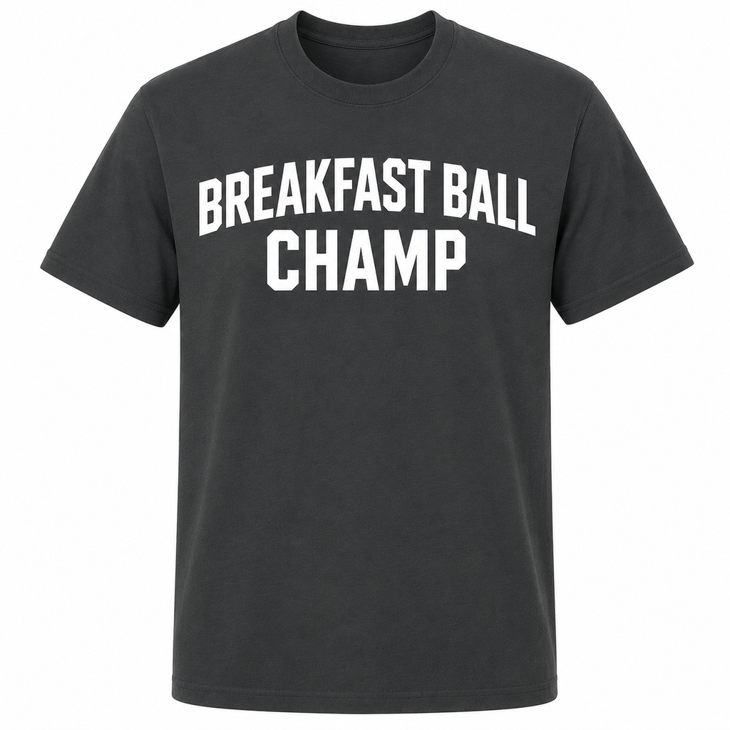Loco Golf Breakfast Champ Tee Shirt