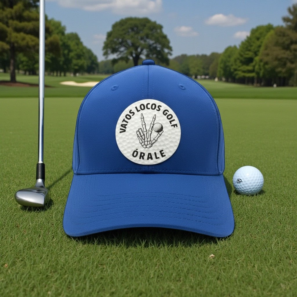 Vatos Locos Golf - Loco Hat with Leather Golf Ball patch