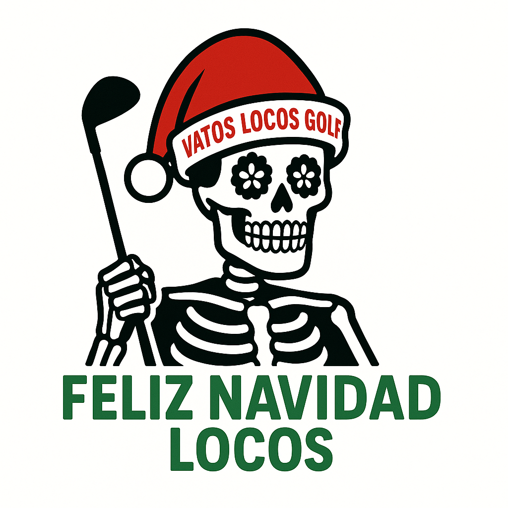 Vatos Locos Golf – Loco Christmas Hoodie or Christmas Tee