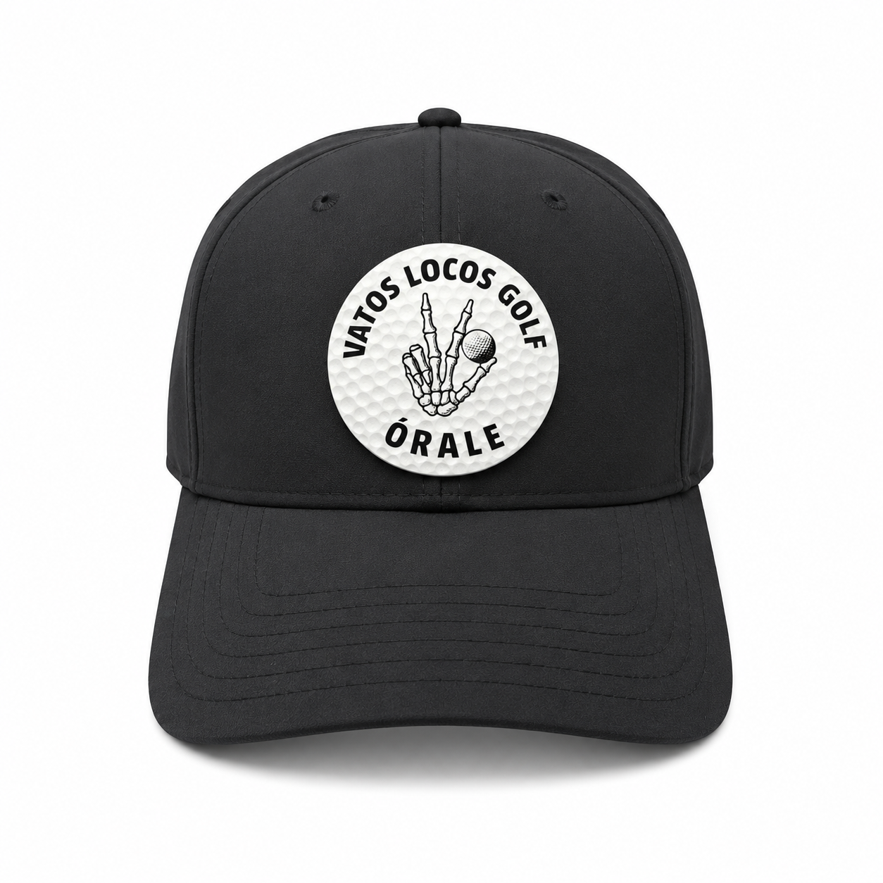 Vatos Locos Golf - Loco Hat with Leather Golf Ball patch