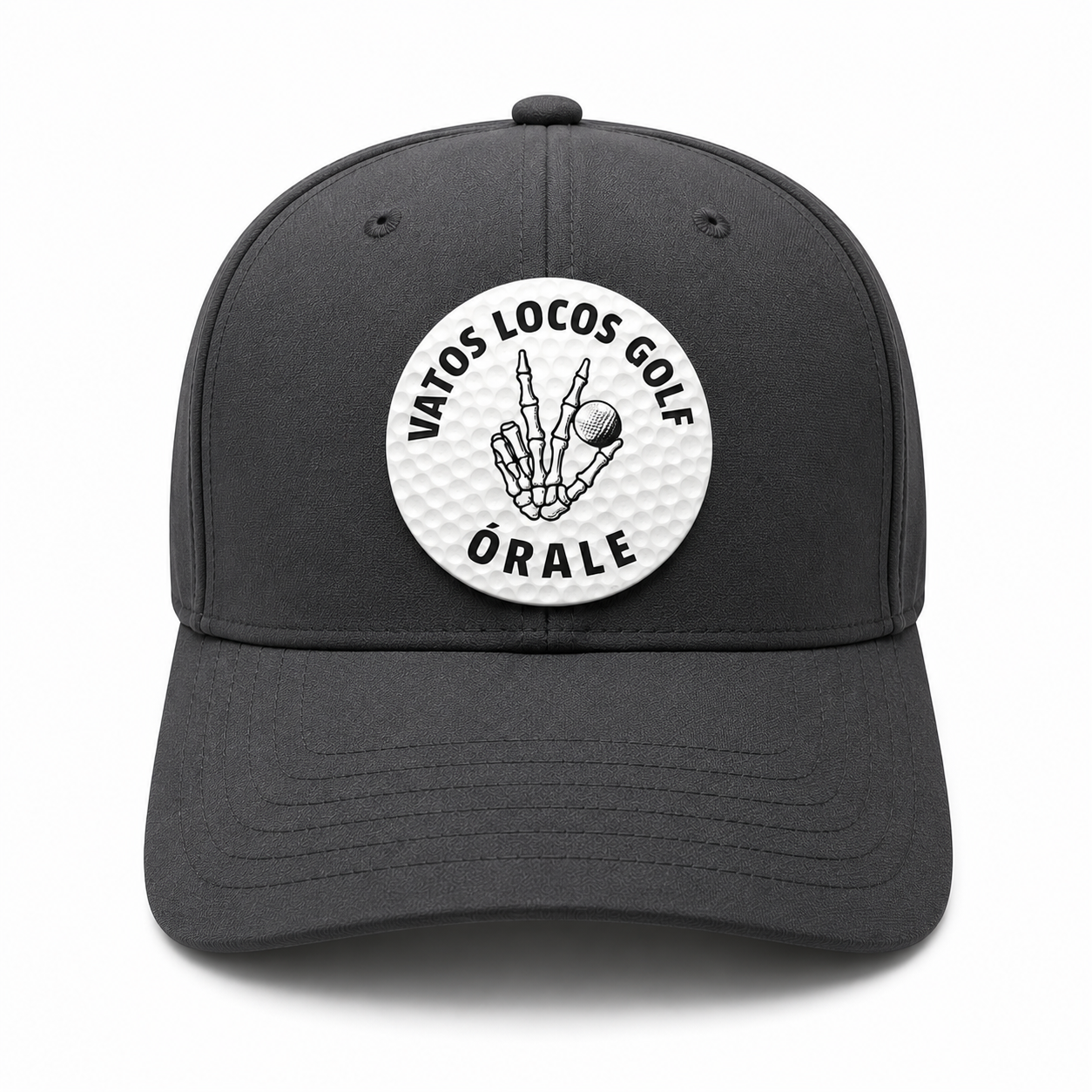 Vatos Locos Golf - Loco Hat with Leather Golf Ball patch