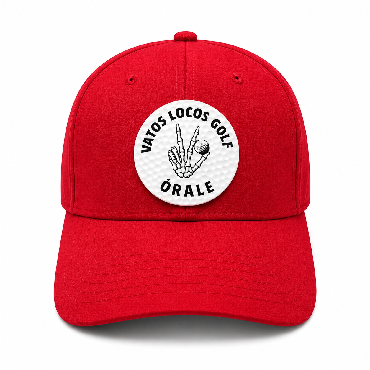 Vatos Locos Golf - Loco Hat with Leather Golf Ball patch