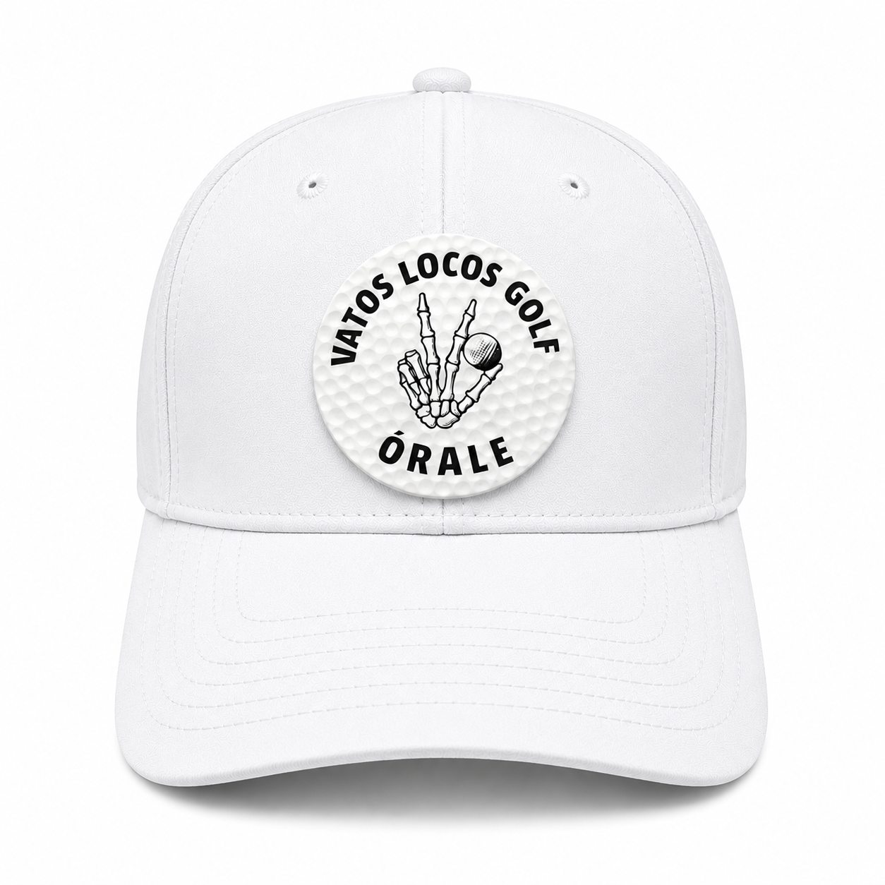 Vatos Locos Golf - Loco Hat with Leather Golf Ball patch