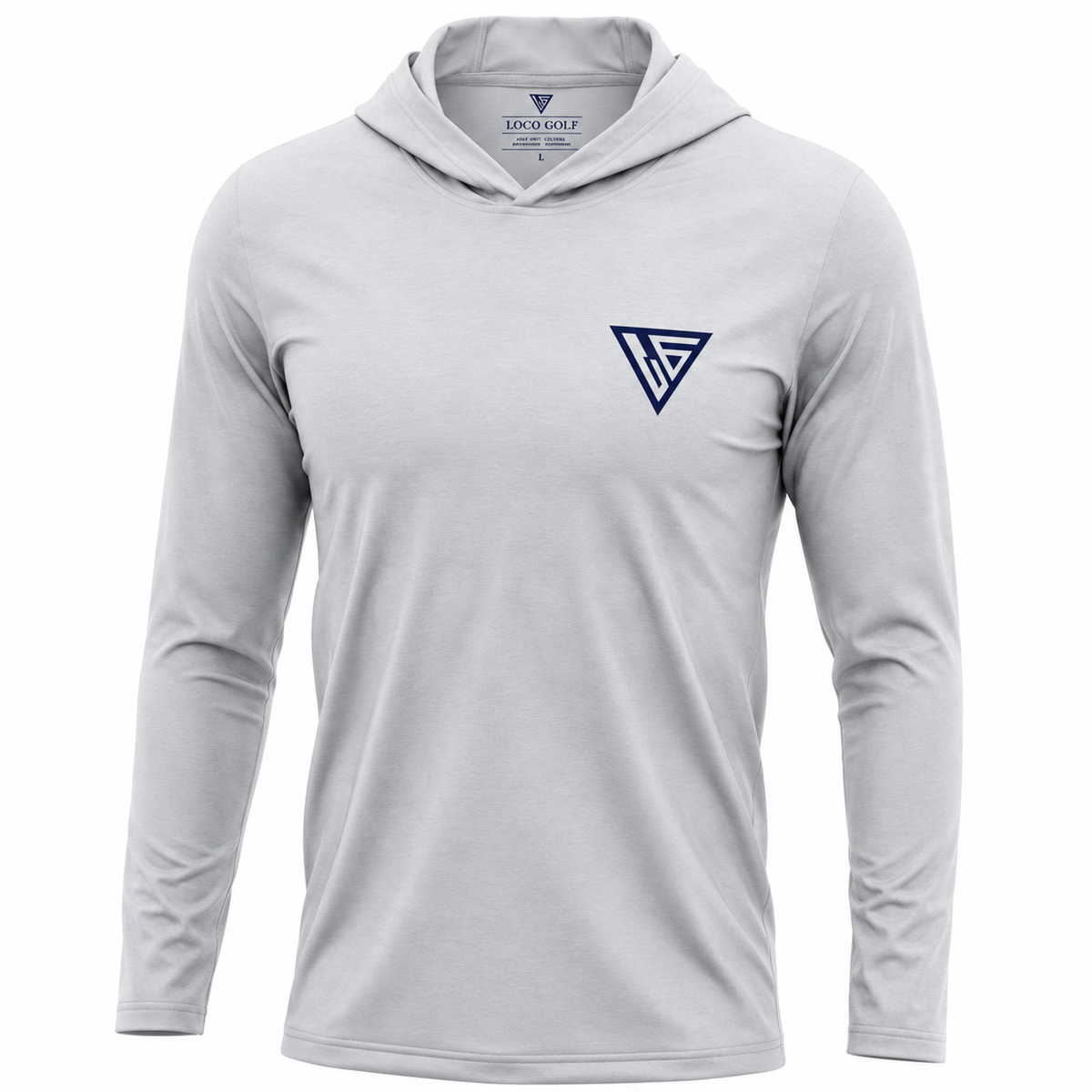 The Loco Golf Signature Crest Performance Long Sleeve Hoodie