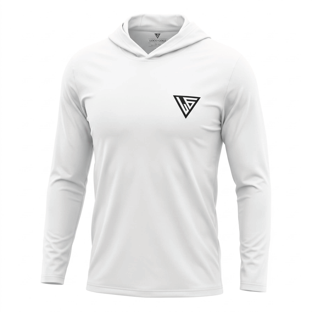 The Loco Golf Signature Crest Performance Long Sleeve Hoodie