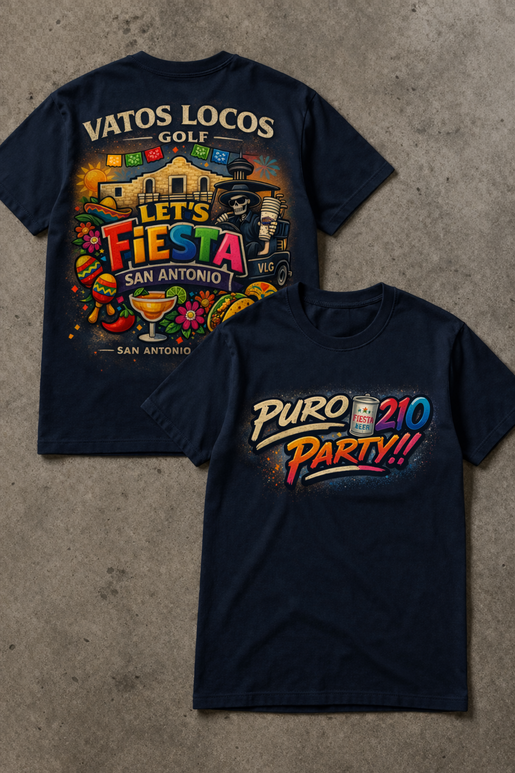 The Fiesta Loco Collection - Puro 210 Party Tee - Fiesta Edition
