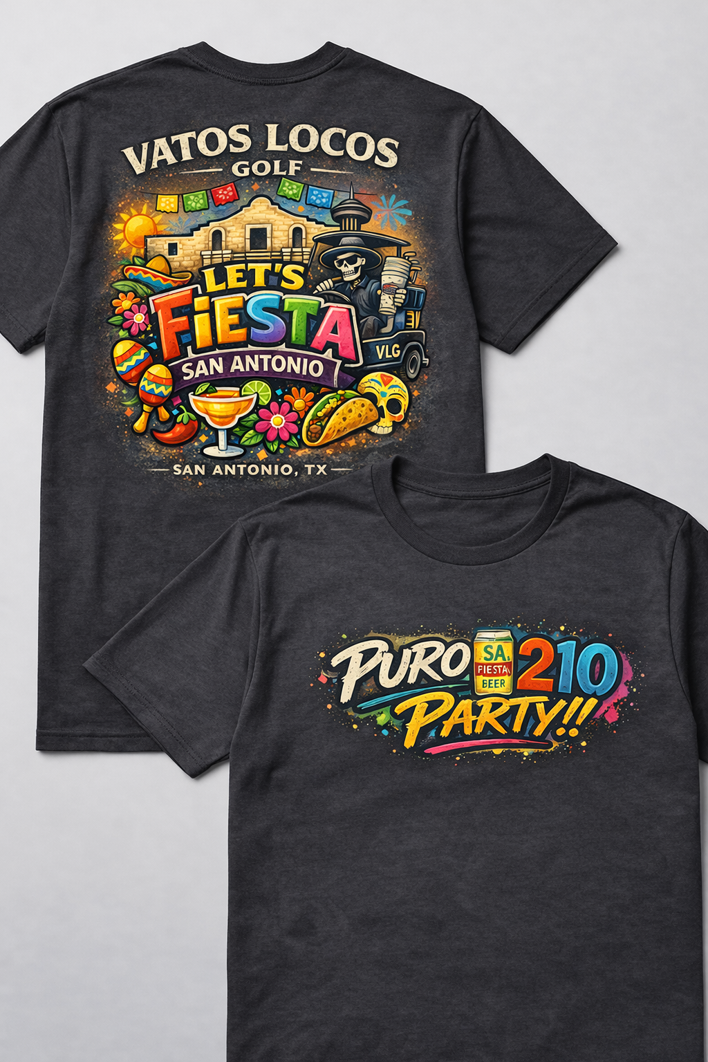 The Fiesta Loco Collection - Puro 210 Party Tee - Fiesta Edition