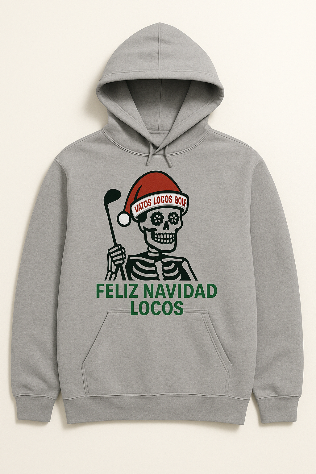 Vatos Locos Golf – Loco Christmas Hoodie or Christmas Tee