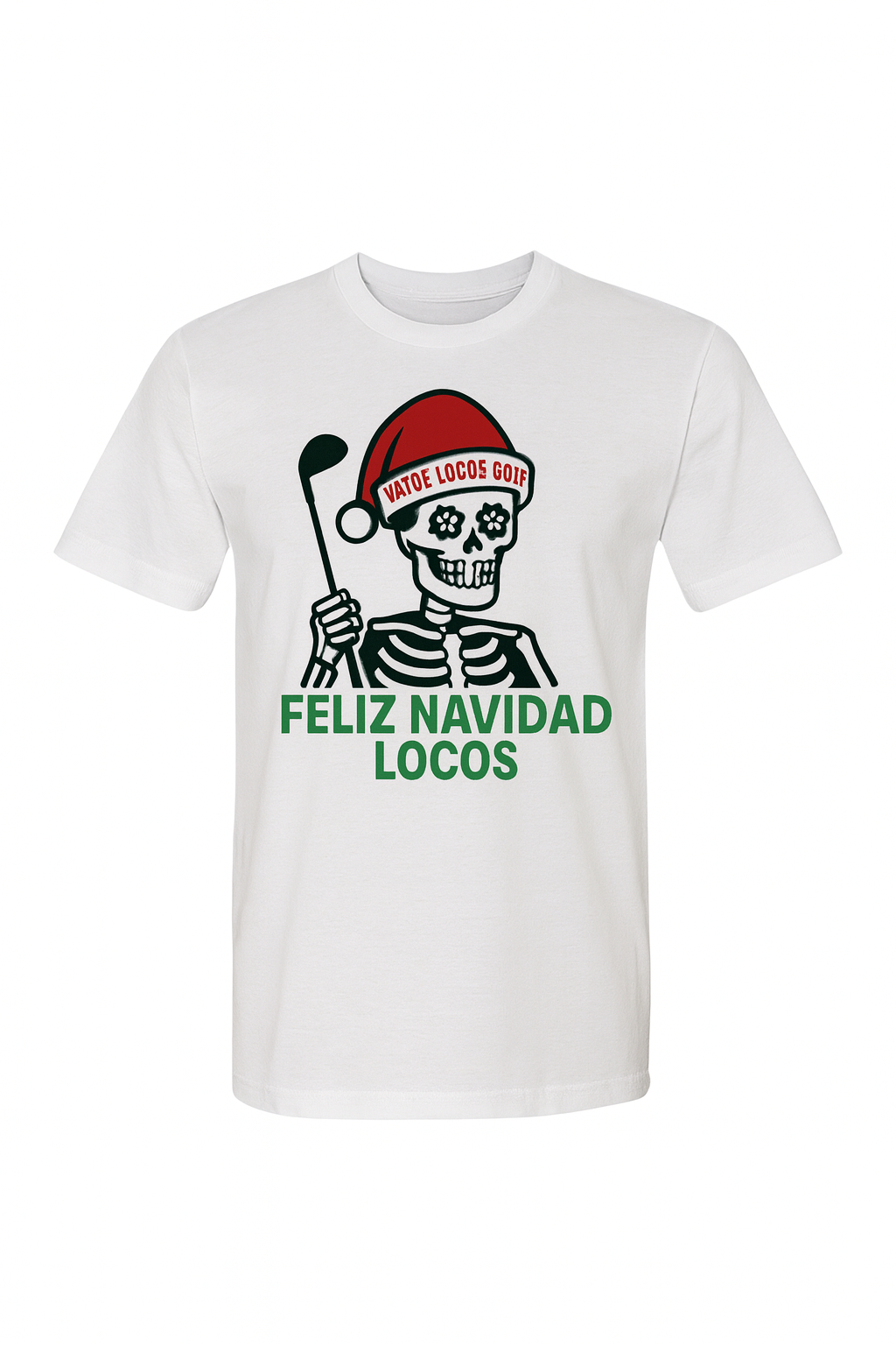 Vatos Locos Golf – Loco Christmas Hoodie or Christmas Tee