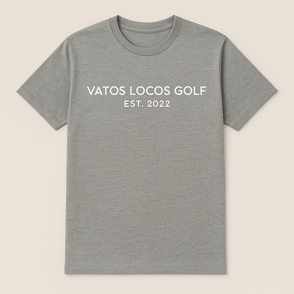 “Vatos Locos Golf – est. 2022” Tee Minimal
