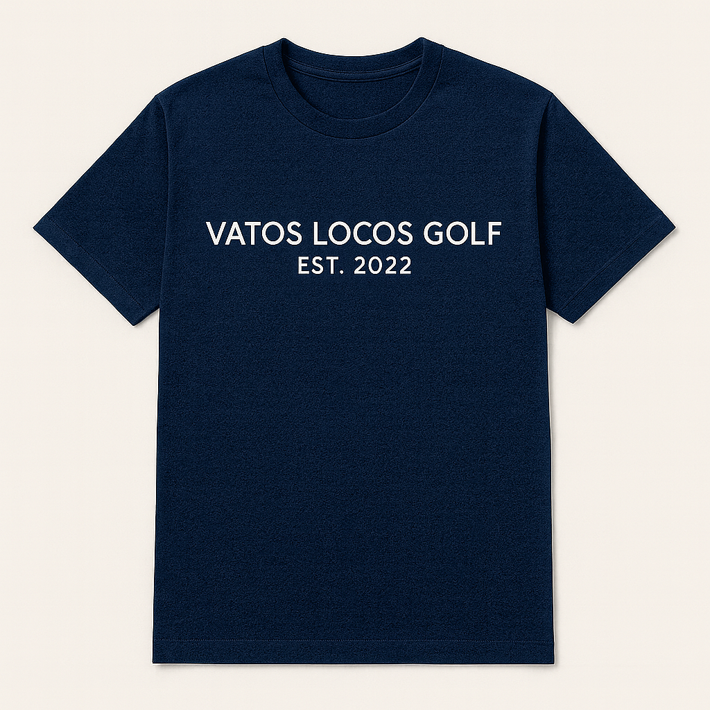 “Vatos Locos Golf – est. 2022” Tee Minimal