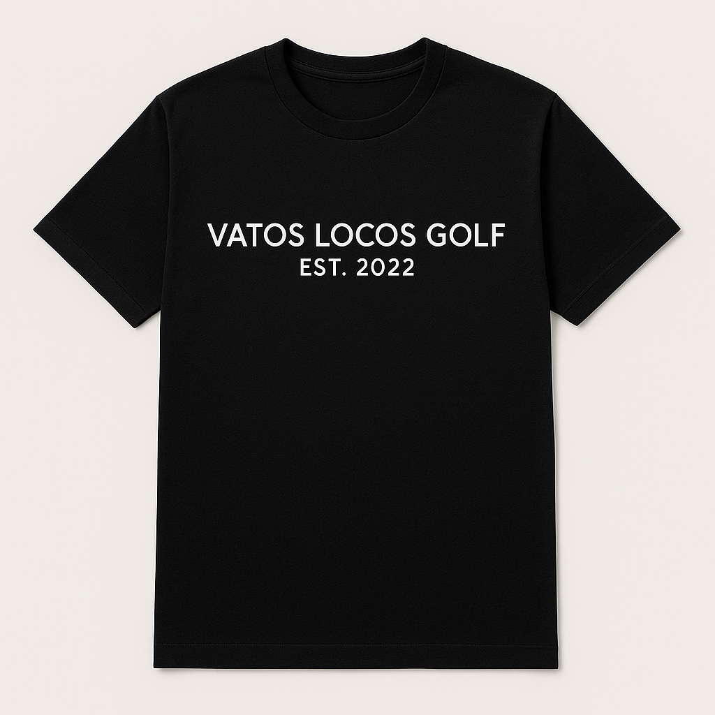 “Vatos Locos Golf – est. 2022” Tee Minimal
